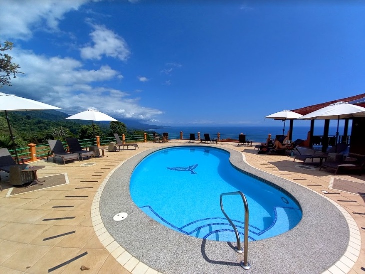 Hotel Villas alturas vue piscine océan pacifique Horizontal
