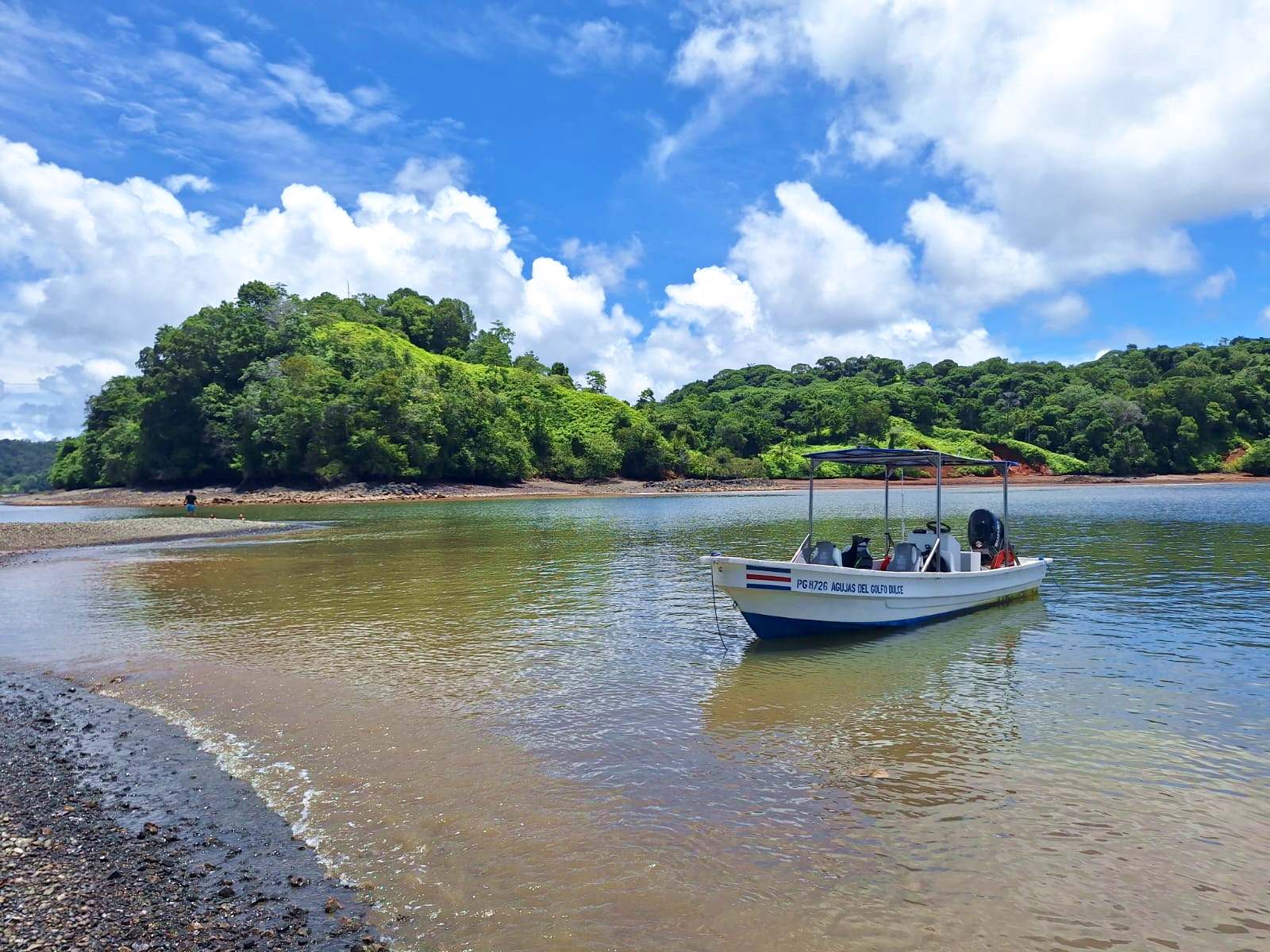 Bateau sur le Golfo Dulce