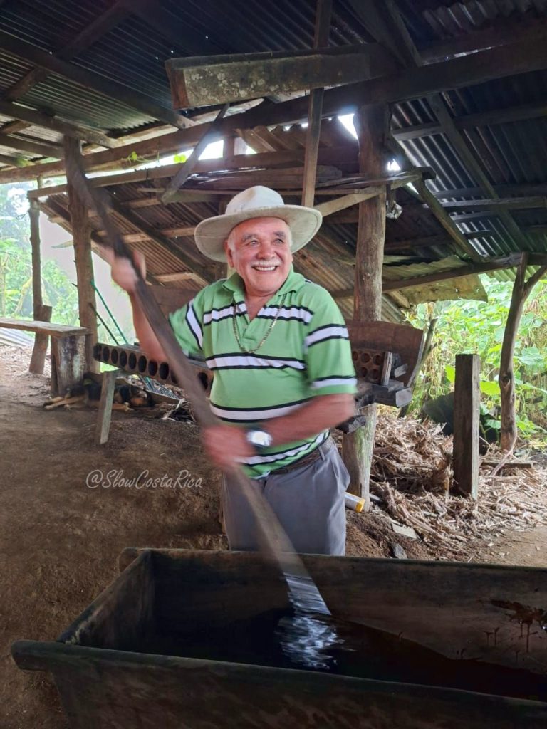 Tour au trapiche du village